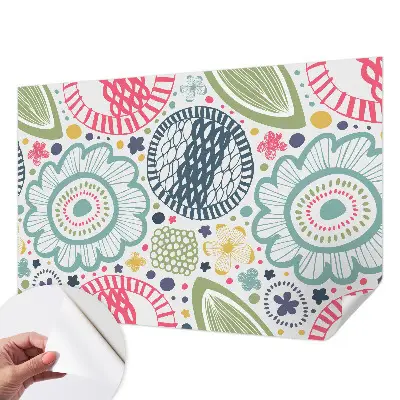 Papier peint intissé imprimé Motifs floraux