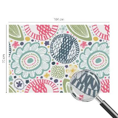 Papier peint intissé imprimé Motifs floraux