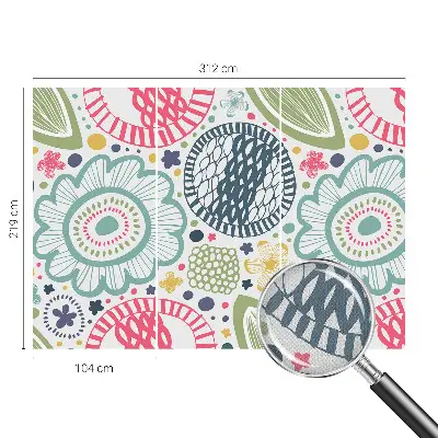 Papier peint intissé imprimé Motifs floraux