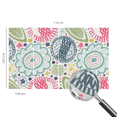 Papier peint intissé imprimé Motifs floraux