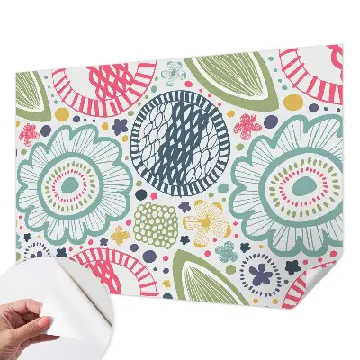Papier peint intissé imprimé Motifs floraux