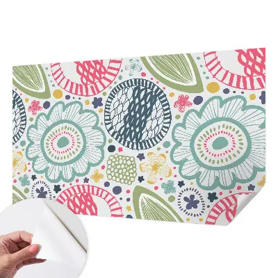Papier peint intissé imprimé Motifs floraux