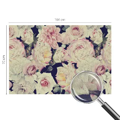 Papier peint photographique intissé bouquet de fleurs