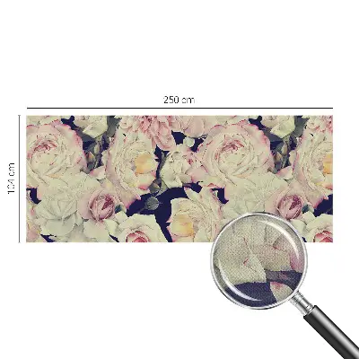 Papier peint photographique intissé bouquet de fleurs