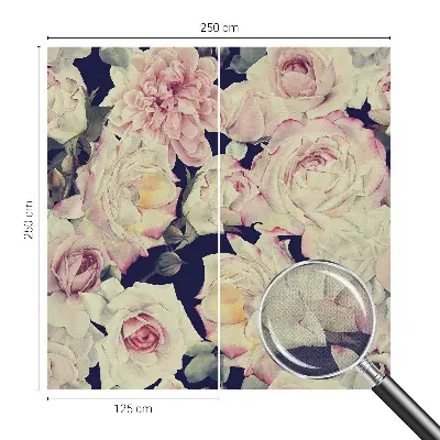 Papier peint photographique intissé bouquet de fleurs