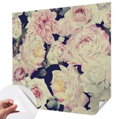 Papier peint photographique intissé bouquet de fleurs