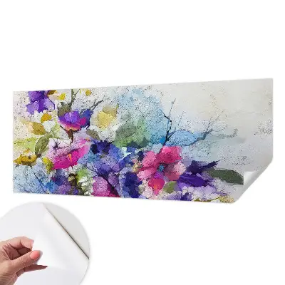 Papier peint intissé Fleurs abstraites