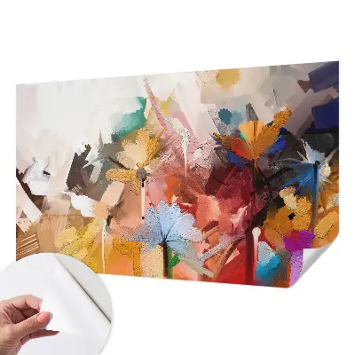 Papier peint photographique intissé Abstrait floral