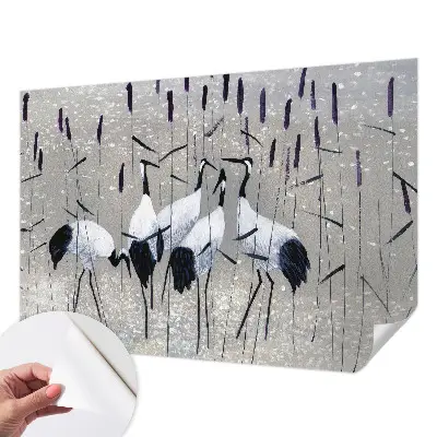 Papier peint intissé Grues harmonieuses