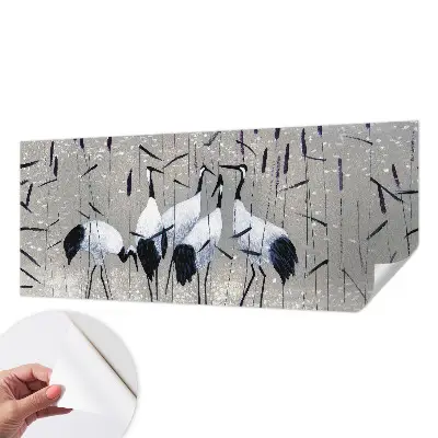 Papier peint intissé Grues harmonieuses