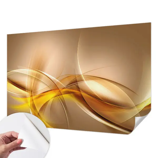 Papier peint photographique sur tissu non tissé Lignes douces