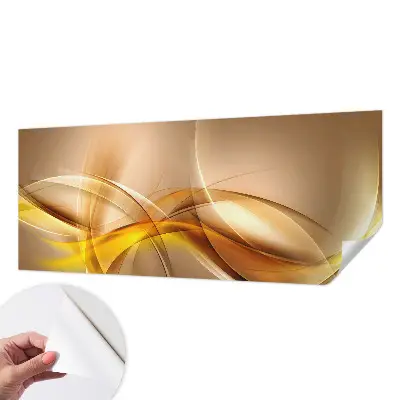 Papier peint photographique sur tissu non tissé Lignes douces