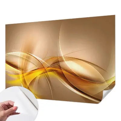 Papier peint photographique sur tissu non tissé Lignes douces