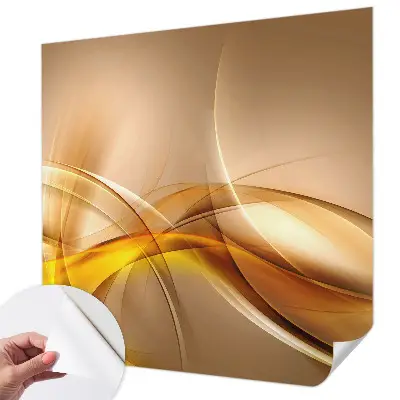 Papier peint photographique sur tissu non tissé Lignes douces