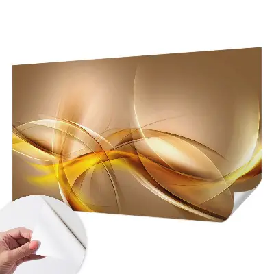 Papier peint photographique sur tissu non tissé Lignes douces