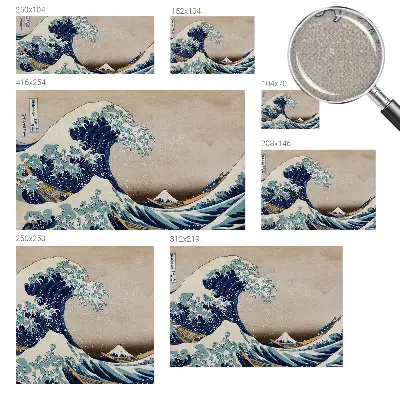 Papier peint photo grand format pour le mur Vague dramatique