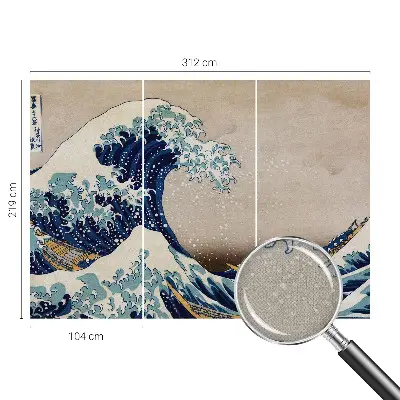 Papier peint photo grand format pour le mur Vague dramatique