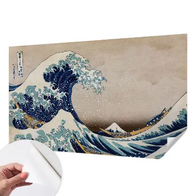 Papier peint photo grand format pour le mur Vague dramatique