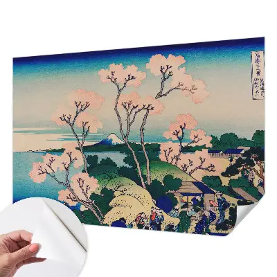 Papier peint photographique intissé fleurs de cerisier