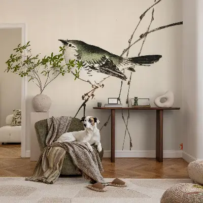 Papier peint intissé Oiseau harmonieux