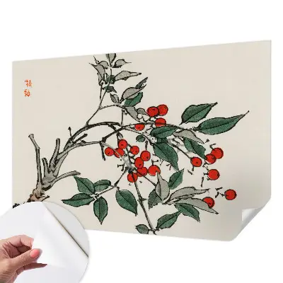 Papier peint photo grand format pour le mur Un brin de baies