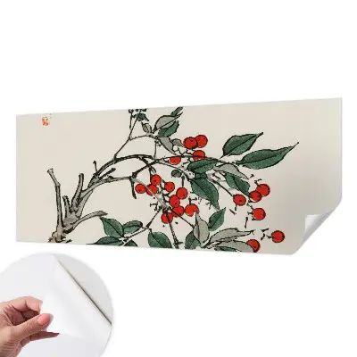 Papier peint photo grand format pour le mur Un brin de baies