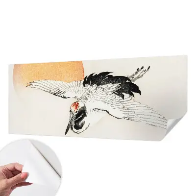 Papier peint photographique sur tissu non tissé Grue élégante
