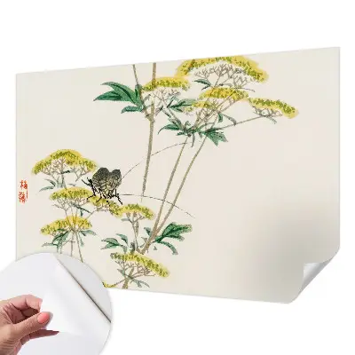 Papier peint intissé imprimé Fleurs nature