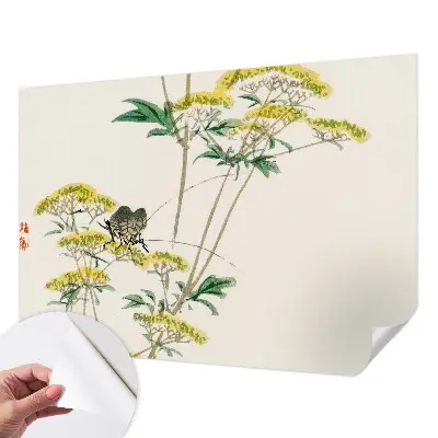 Papier peint intissé imprimé Fleurs nature