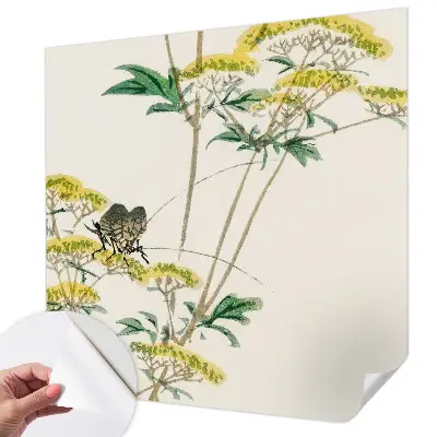 Papier peint intissé imprimé Fleurs nature
