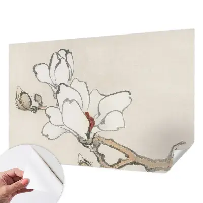 Papier peint intissé Magnolias délicats