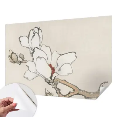 Papier peint intissé Magnolias délicats