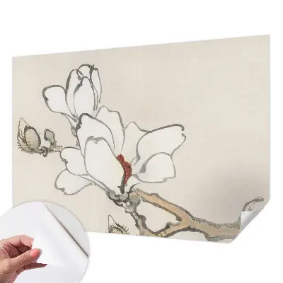 Papier peint intissé Magnolias délicats