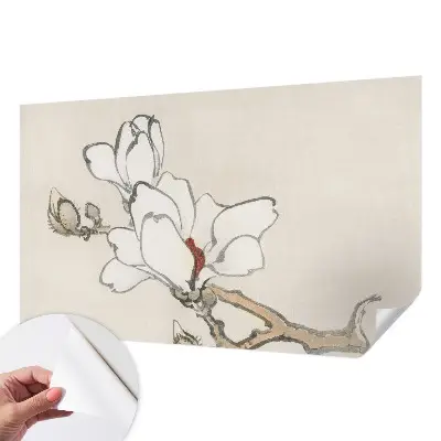 Papier peint intissé Magnolias délicats