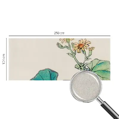 Papier peint photo grand format pour le mur Fleur et feuilles