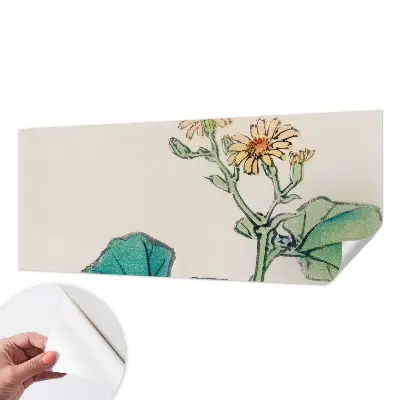 Papier peint photo grand format pour le mur Fleur et feuilles