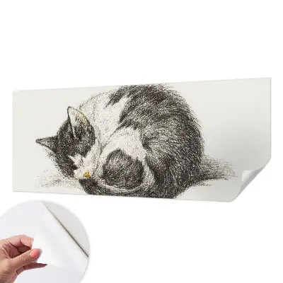 Papier peint photo sur tissu non tissé adorable chaton