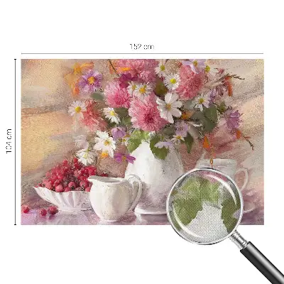 Papier peint intissé fleurs sauvages