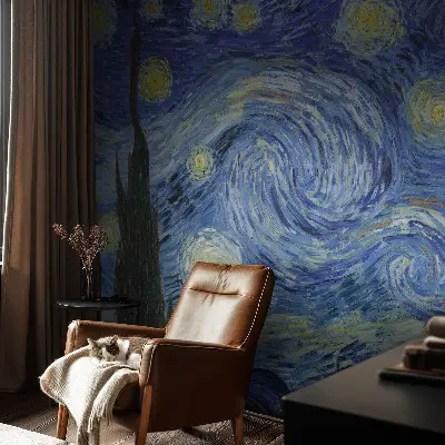 Papier peint photo grand format pour le mur Vortex nocturne