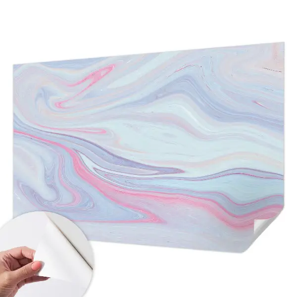 Papier peint photographique intissé Tourbillon pastel