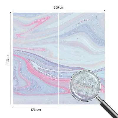 Papier peint photographique intissé Tourbillon pastel