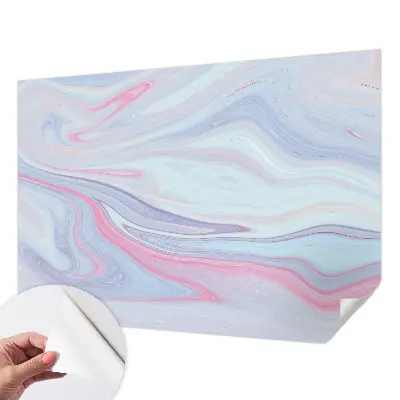 Papier peint photographique intissé Tourbillon pastel