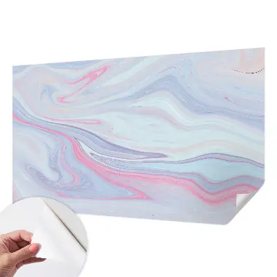 Papier peint photographique intissé Tourbillon pastel
