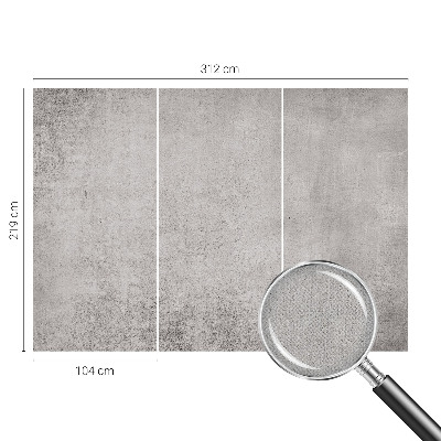 Papier peint tendance chambre adulte Betónový vzor