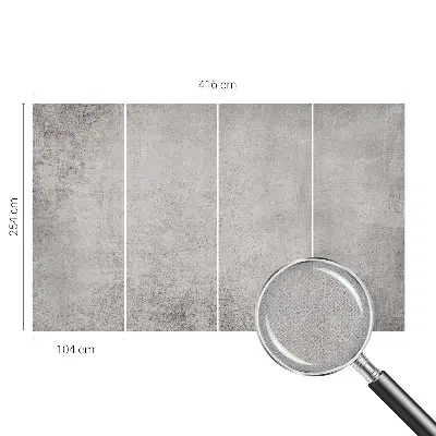 Papier peint photographique intissé Modèle concret