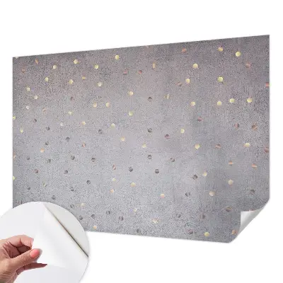 Papier peint photo imprimé sur tissu non tissé Points symétriques