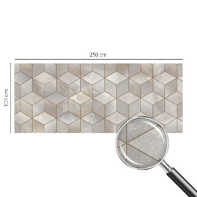 Déco papier peint salon Geometrická mozaika