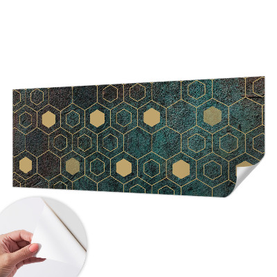 Papier peint adhésif Geometrické šesťuholníky