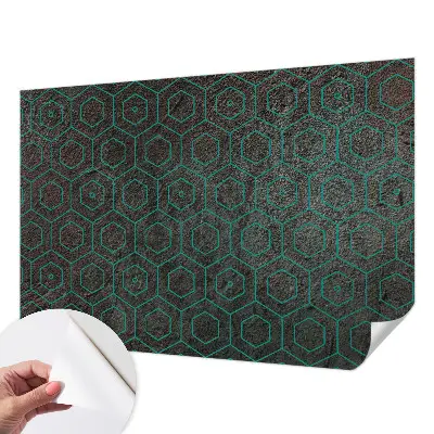 Papier peint photo sur tissu non tissé Motif géométrique