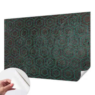 Papier peint photo sur tissu non tissé Motif géométrique